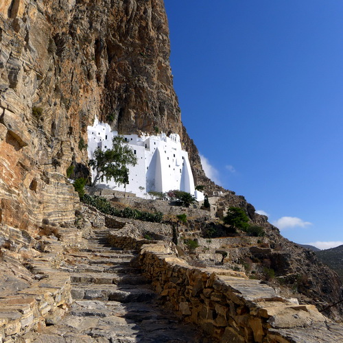 Circuit Sifnos et Amorgos, monastère de Chozoviotissa