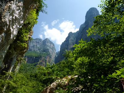 Circuits de randonnée en Grèce, gorges de Vikos