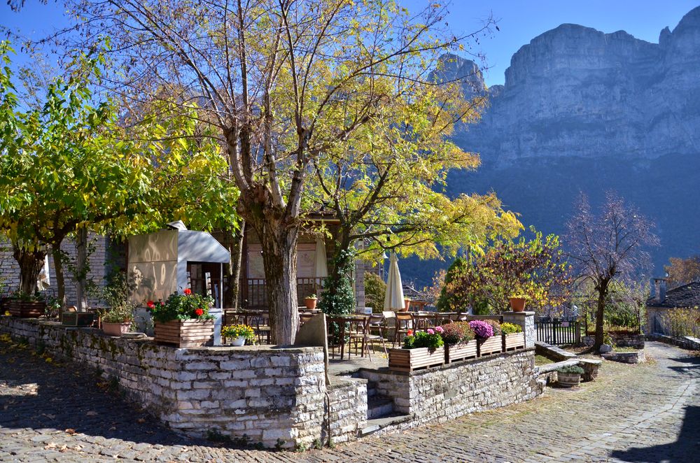 Village de Megalo Papigo à Zagorochoria en Épire