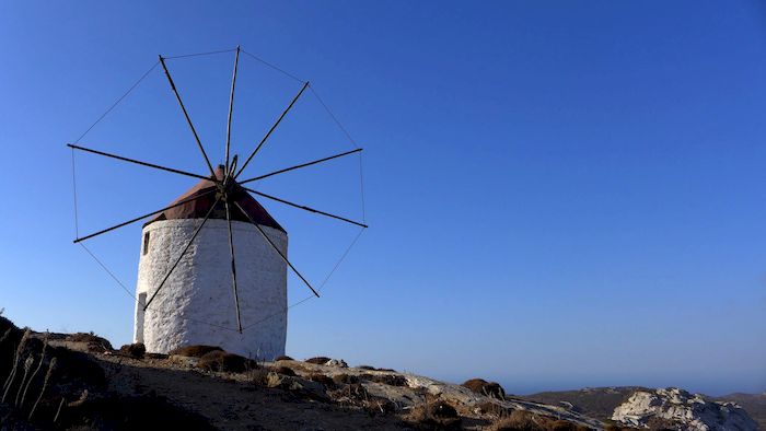 Circuit de randonnée à Amorgos : moulin à vent