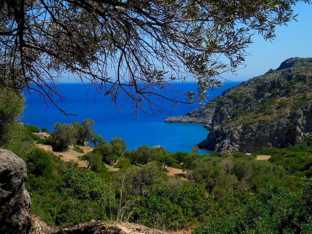 Randonnée en Grèce, Crète, chemin Paleochora Sougia