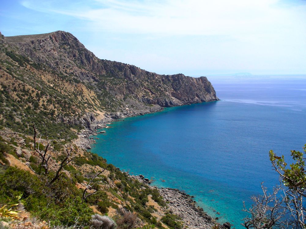 Randonnée en Grèce, Crète, Paleochora Sougia