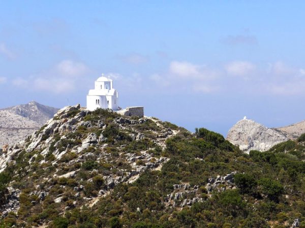 Randonnée en Grèce, Cyclades, Naxos, itinéraire Filoti - Zas