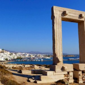 Randonnée en Grèce, Cyclades, Naxos, Portara