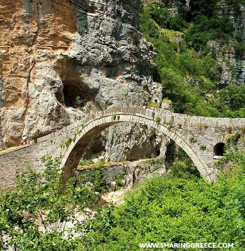 Séjour de randonnée Épire et Météores de 12 jours : les ponts en pierre de Zagorochoria