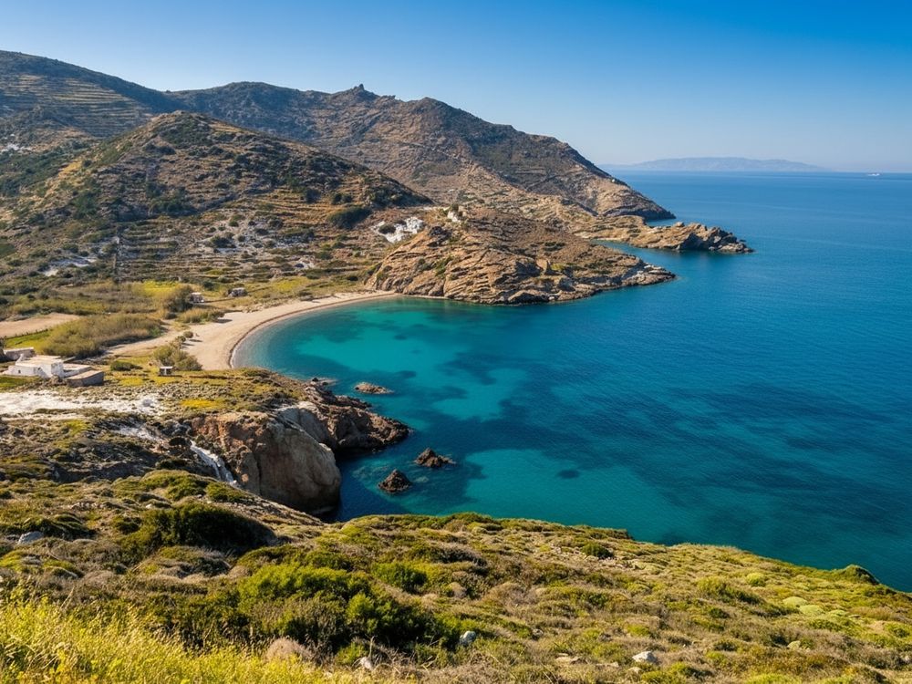 randonnee a Kimolos Grece