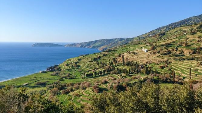 Randonnee Andros Palaiopoli